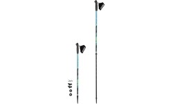 Kije Nordic Nalking czarny niebieski Spokey MEADOW II
