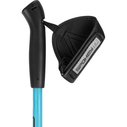 Kije Nordic Nalking czarny niebieski Spokey MEADOW II