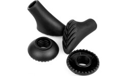 Kije Nordic Nalking czarny niebieski Spokey MEADOW II