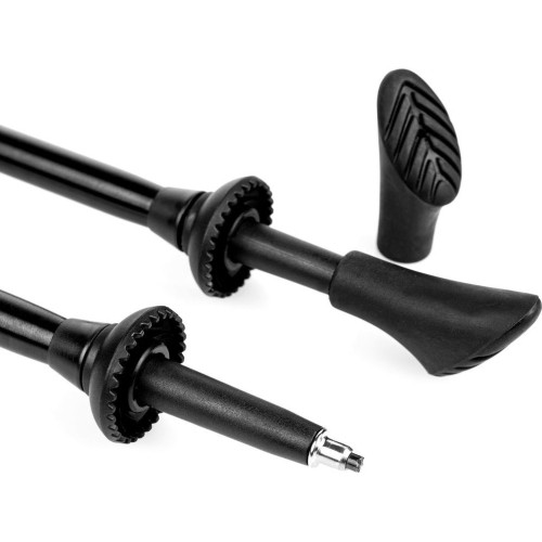 Kije Nordic Nalking czarny niebieski Spokey MEADOW II