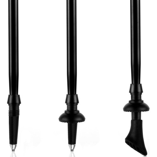 Kije Nordic Nalking czarny niebieski Spokey MEADOW II