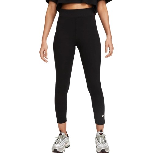 Legginsy damskie Nike W NSW Clsc HR 7/8 Tight, czarne, DV7789 010