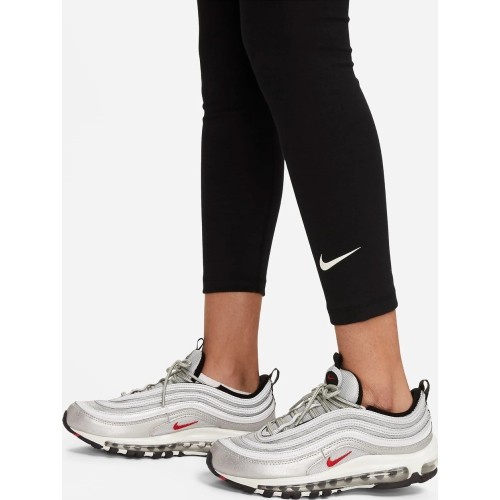 Legginsy damskie Nike W NSW Clsc HR 7/8 Tight, czarne, DV7789 010