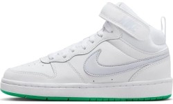 Nike Avalynė Paaugliams Court Borough Mid 2 White Grey Green CD7782 115
