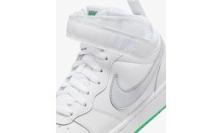 Nike Avalynė Paaugliams Court Borough Mid 2 White Grey Green CD7782 115