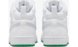 Nike Avalynė Paaugliams Court Borough Mid 2 White Grey Green CD7782 115