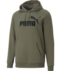 Puma Džemperis Vyrams Ess Big Logo Hoodie Khaki 586687 36