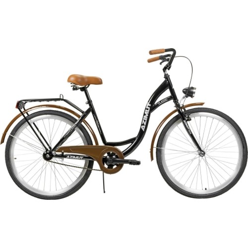 Dviratis AZIMUT Classic 26" 2023 czarny