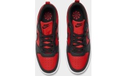 Buty dziecięce Nike Court Borough Low White Red Black DV5456 600