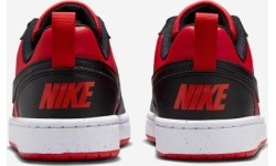 Buty dziecięce Nike Court Borough Low White Red Black DV5456 600