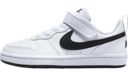 Nike Court Borough Low buty dziecięce Black White DV5457 104