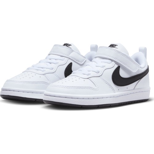 Nike Court Borough Low buty dziecięce Black White DV5457 104