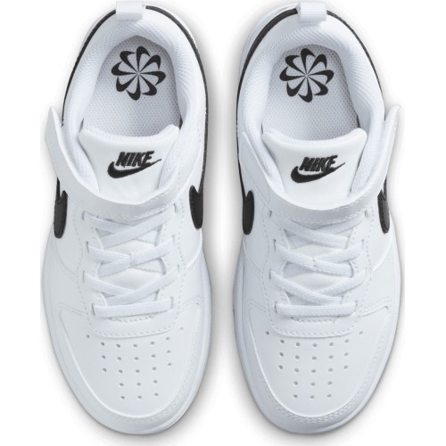 Nike Court Borough Low buty dziecięce Black White DV5457 104