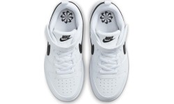 Nike Court Borough Low buty dziecięce Black White DV5457 104