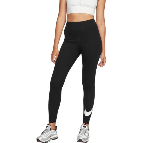 Legginsy damskie Nike W NSW Clsc GX HR Tight Swoosh Black DV7795 010