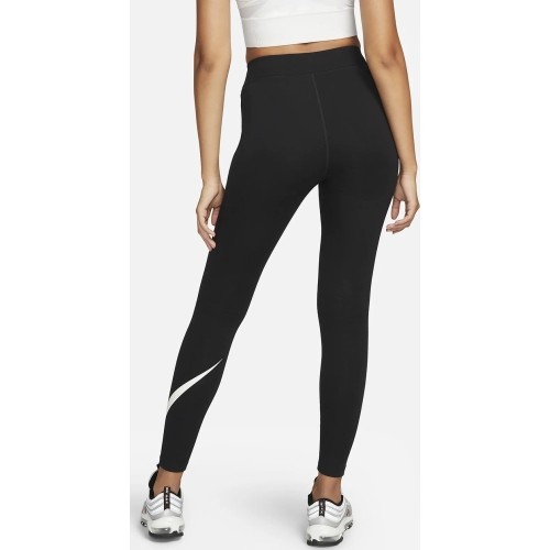 Legginsy damskie Nike W NSW Clsc GX HR Tight Swoosh Black DV7795 010