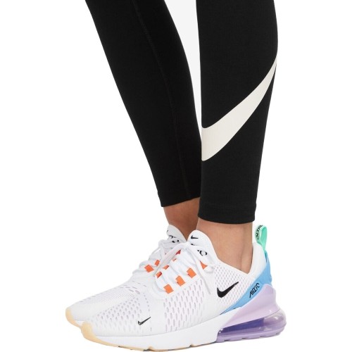 Legginsy damskie Nike W NSW Clsc GX HR Tight Swoosh Black DV7795 010