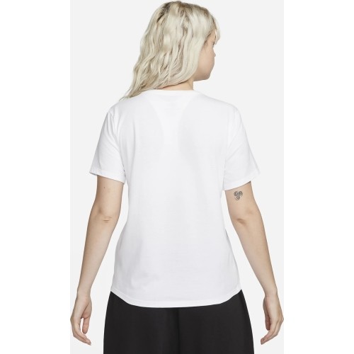 Nike Palaidinė Moterims W Nsw Club Ss Tee White DX7902 100