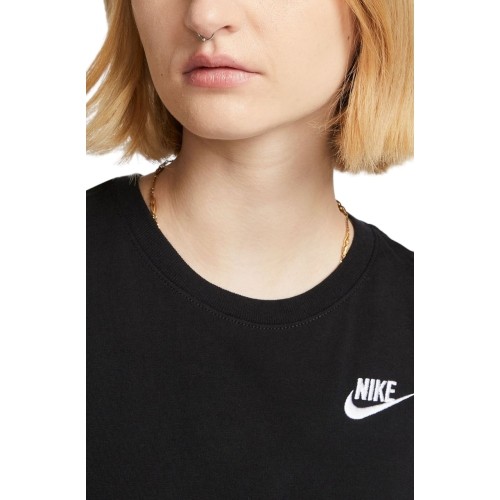 Koszulka damska Nike W NSW Club SS Tee, czarna DX7902 010