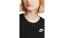 Koszulka damska Nike W NSW Club SS Tee, czarna DX7902 010