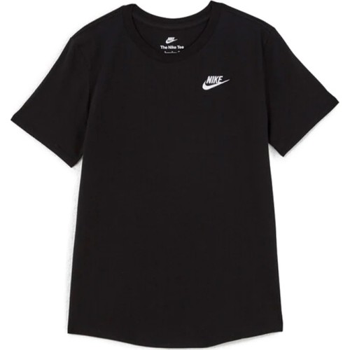 Koszulka damska Nike W NSW Club SS Tee, czarna DX7902 010