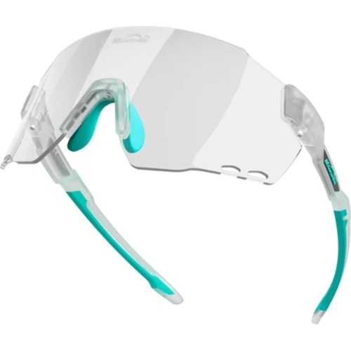 Okulary Magicshine Windbreaker Photochromic (przezroczyste/turkusowe)