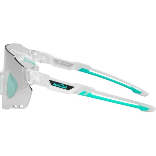 Okulary Magicshine Windbreaker Photochromic (przezroczyste/turkusowe)