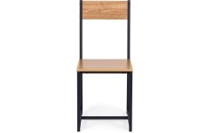 Zestaw komplet mebli stolik 2 krzesła metal MDF