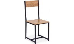 Zestaw komplet mebli stolik 2 krzesła metal MDF