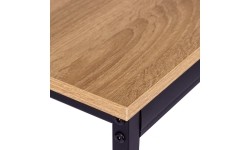 Zestaw komplet mebli stolik 2 krzesła metal MDF