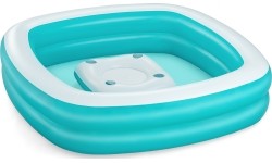 Basen 218x218x48cm + pływający stół BESTWAY