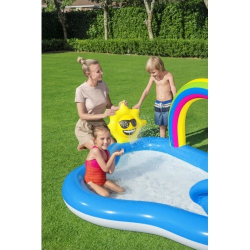 Wodny plac zabaw Bestway Sunny Rainbow, 257x145x91 cm