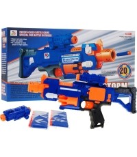 Pistolet zabawkowy Blaze Storm, niebieski