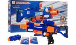 Pistolet zabawkowy Blaze Storm, niebieski