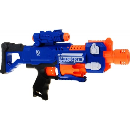 Pistolet zabawkowy Blaze Storm, niebieski