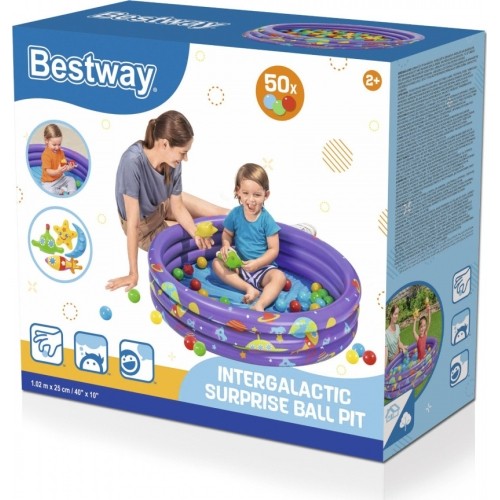 Basen dmuchany z piłkami Bestway Space