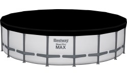 Basen stelażowy SteelPRO 549x132 cm, okrągły