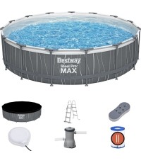 Sufity basenowe 15FT 457x107 cm SteelPRO