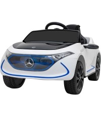 Samochód elektryczny dla dzieci Mercedes Benz AMG EQA, biały