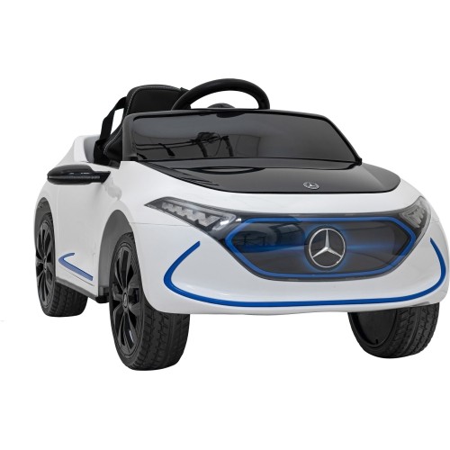 Samochód elektryczny dla dzieci Mercedes Benz AMG EQA, biały
