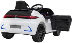 Samochód elektryczny dla dzieci Mercedes Benz AMG EQA, biały