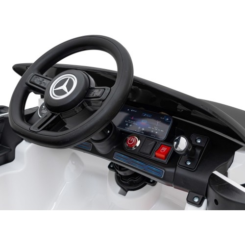 Samochód elektryczny dla dzieci Mercedes Benz AMG EQA, biały