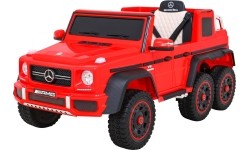 Pojazd Mercedes G63 6x6 AMG Czerwony