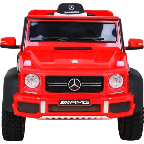 Pojazd Mercedes G63 6x6 AMG Czerwony