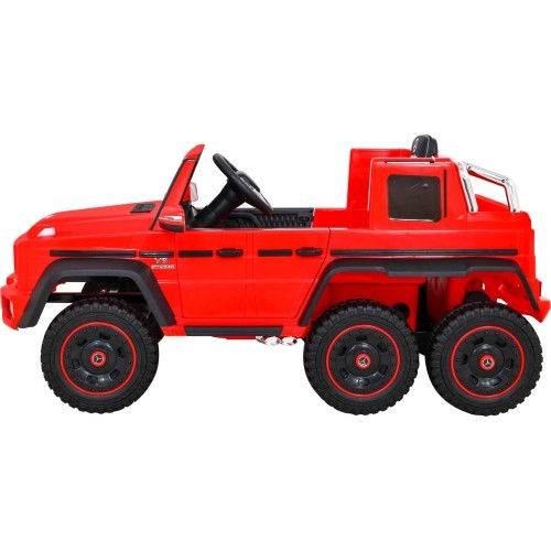 Pojazd Mercedes G63 6x6 AMG Czerwony
