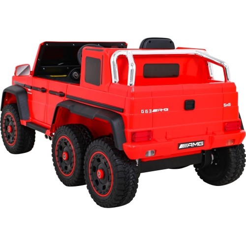 Pojazd Mercedes G63 6x6 AMG Czerwony