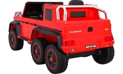 Pojazd Mercedes G63 6x6 AMG Czerwony