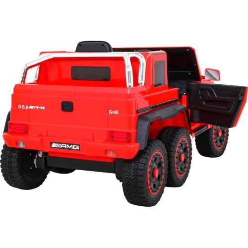 Pojazd Mercedes G63 6x6 AMG Czerwony