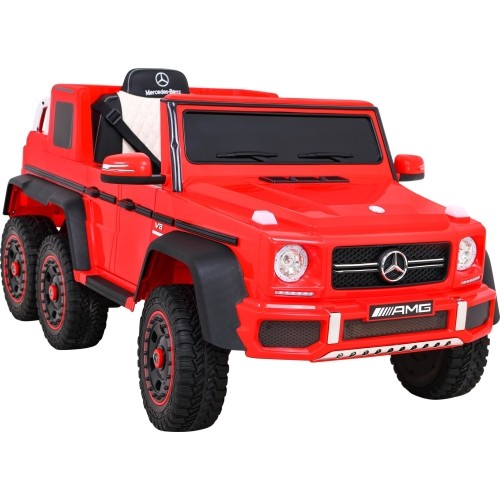 Pojazd Mercedes G63 6x6 AMG Czerwony