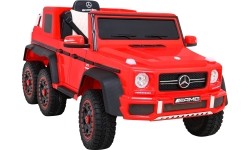 Pojazd Mercedes G63 6x6 AMG Czerwony